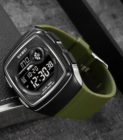 Часы мужские наручные спортивные Skmei 2208 (Зеленый) Винница