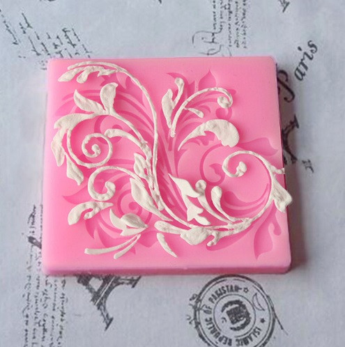 Молд силіконовий рослини 59 на 55 мм силікон Київ - фото 2