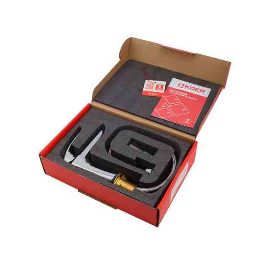 Смеситель для умывальника Koer KB-10008-01 хромированный (KR3470) Харьков