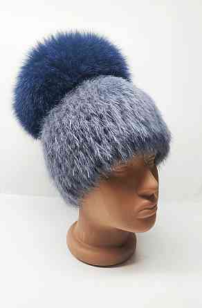 Шапка хутряна жіноча Бон Анетта Сірий Харків