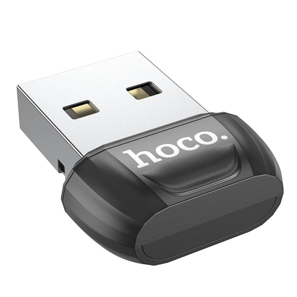 Адаптер USB Bluetooth HOCO UA18 колір чорний 6931474762399 Одеса - фото 4