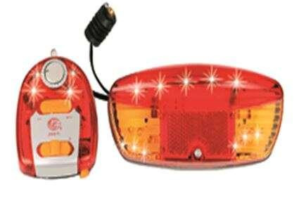 Фонари велосипеда (в сборе)   (комплект, перед/зад, LED)   (mod:JY-208) Мукачево - изображение 1