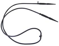 Капельница-две спицы прямые,полив на 50см. мягкая трубка Харьков - изображение 1