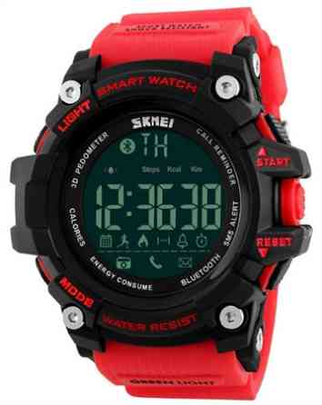 Спортивний годинник з Bluetooth Skmei 1227 (red) Вінниця