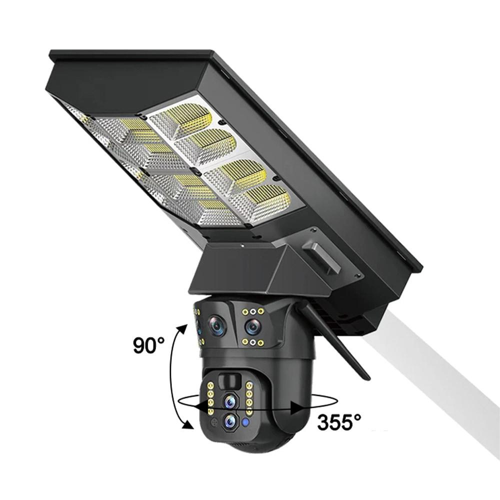IP PTZ-відеокамера автономна з 4G, прожектором та сонячною панеллю 3Mp+3Mp+3Mp Light Vision VLC-1030IG10ZL/2C (Lamp+Solar) f=4mm, Київ - фото 7