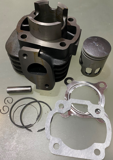 Цилиндр в сборе скутера Ямаха JOG 3KJ 65 Мукачево - изображение 1