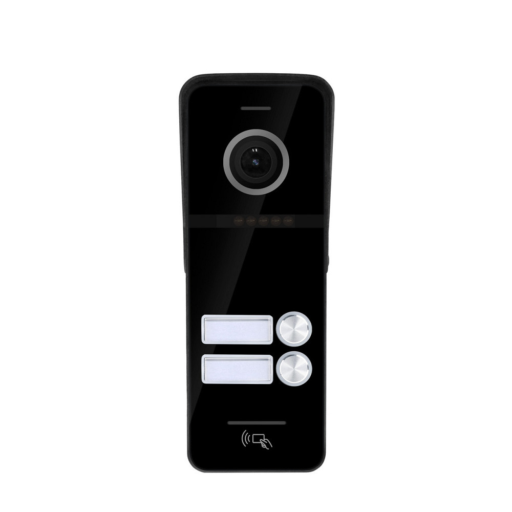 Вызывная панель домофона со встроенным считывателем карт SEVEN CP-7504/2 RFID black Киев - изображение 10