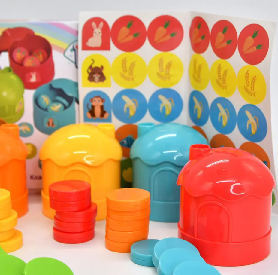 Настільна гра 4FUN Game Club Колірленд 20 карток 5 боксів-будиночків (56703) Чернігів - фото 4