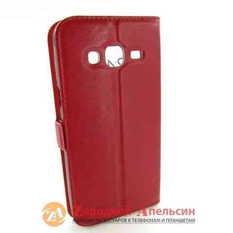 Чехол книга Samsung J3 J300 J310 J320 Smart Case red Одесса