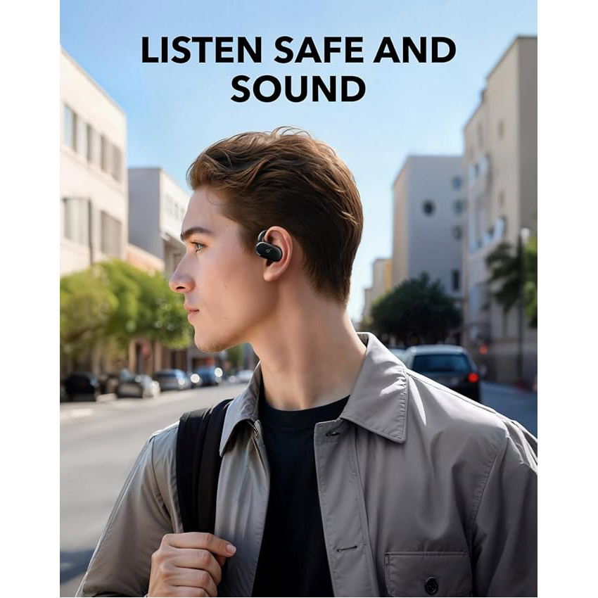 Bluetooth-гарнітура Anker SoundCore V20i Black (A3876G11) ( Чорний ) Харків - фото 9