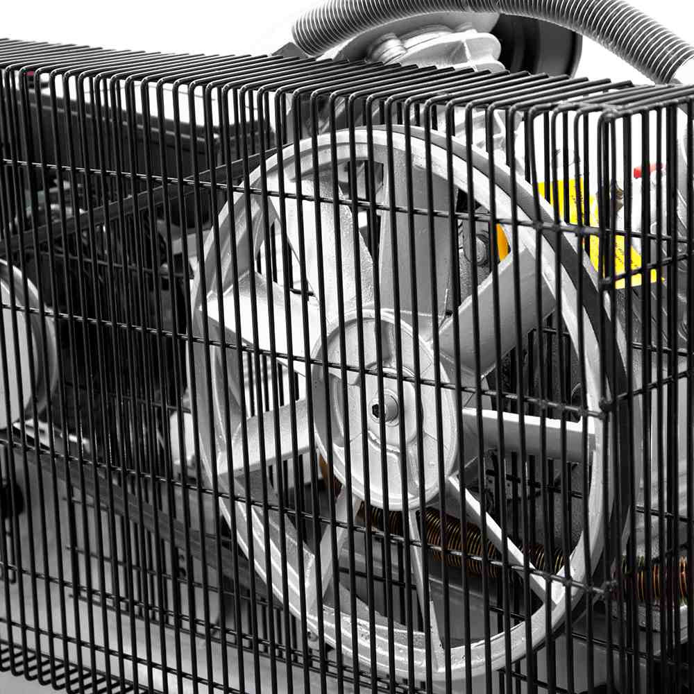 Sigma Компрессор двухцилиндровый ременной (V) 2.5кВт 396л/мин 10бар 100л (2 крана) SIGMA (70441 Коломия - фото 8