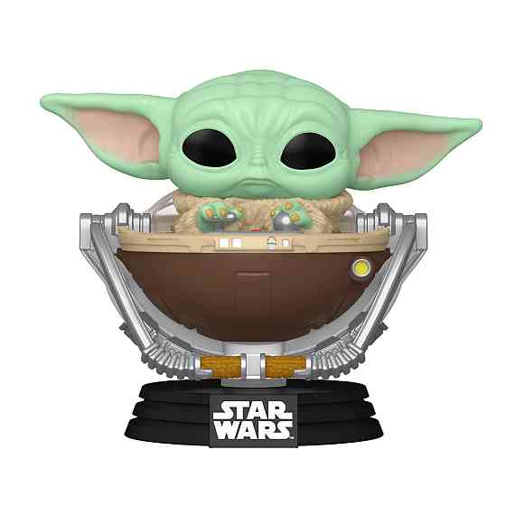Ігрова фігурка Funko POP! серії Мандалорець - Ґроґу у колясці Днепр