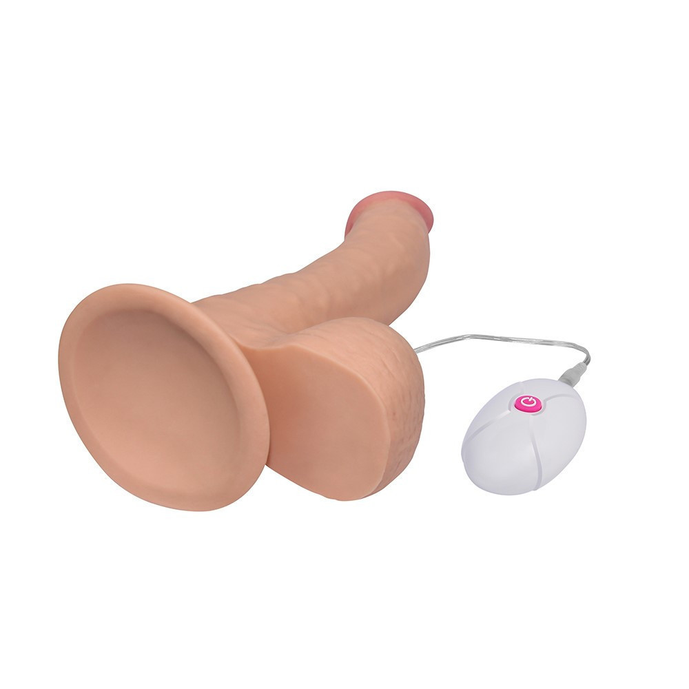 Вібратор на присосці 8.8 THE ULTRA SOFT DUDE VIBRATING Sex Aura Київ - фото 7