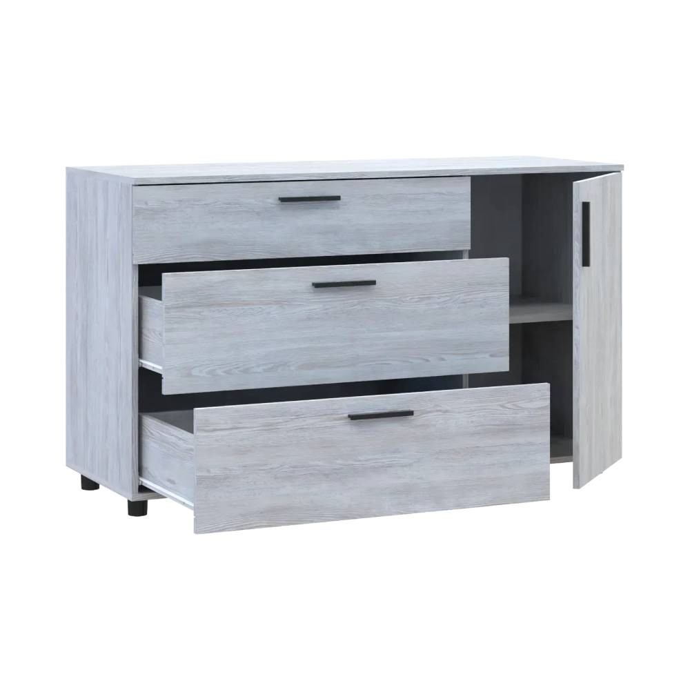Комод Doros Торн Сосна Натти 3Ш/1Д 135х51.6х80 (DRS-012108) Львов - изображение 7
