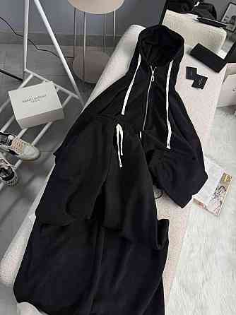 Женский теплый повседневный костюм двойка: кофта и брюки из двухстороннего флиса Одесса