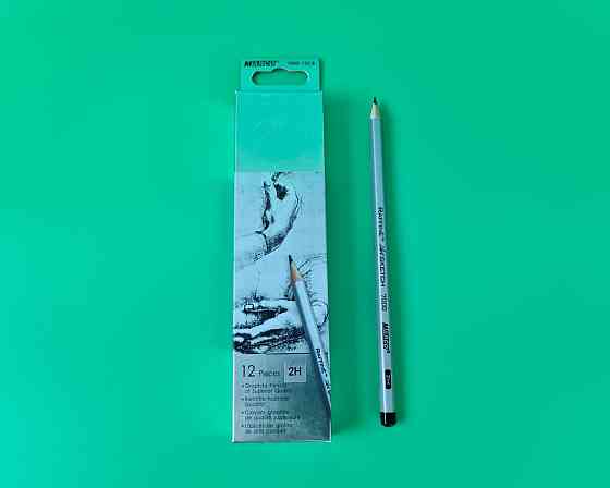 Олівець простий набір 12 шт. Марко No7000-2H raffine (1 пачка) Харків