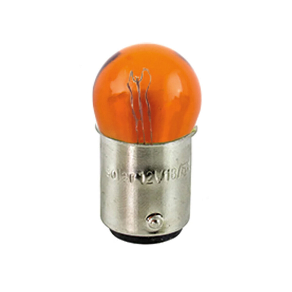 Лампа розжарювання Solar 12V 18/5W BAY15d Amber, 10шт Київ - фото 1