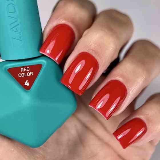 Гель-лак Victoria Avdeeva Red Color 04 (червоний) 12 мл HEMA & TPO FREE Херсон