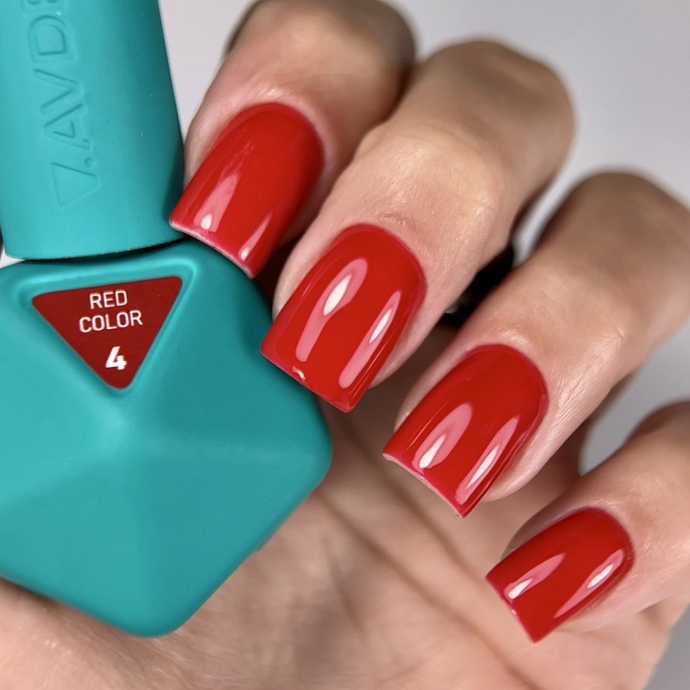 Гель-лак Victoria Avdeeva Red Color 04 (червоний) 12 мл HEMA & TPO FREE Херсон - изображение 1
