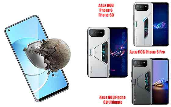 Защитное стекло DefenzoGlass для Asus ROG Phone 6, 6D, 6 Pro, 6D Ultimate – двойная прочность Киев