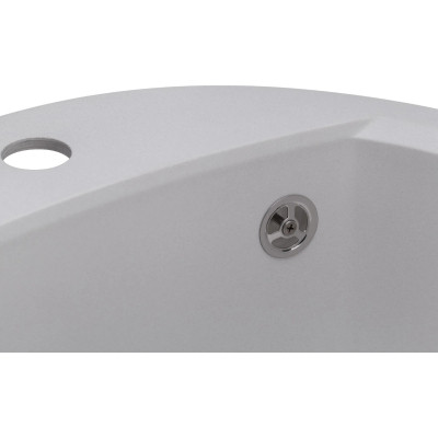 Мийка кухонна GRANADO RONDA white з сифоном (470*490mm.) (gr2205) Вінниця - фото 6