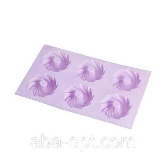 Силіконова форма на 6 виробів " Галактика " 30 х 17 х 3 см (шт) Одеса