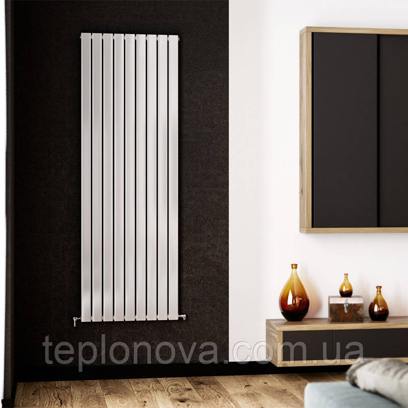 Дизайнерский радиатор 1800/340 (мм) белый мат IDEALE VITTORIA (универсальное подключение) 12 5/1800/340 Черновцы - изображение 3