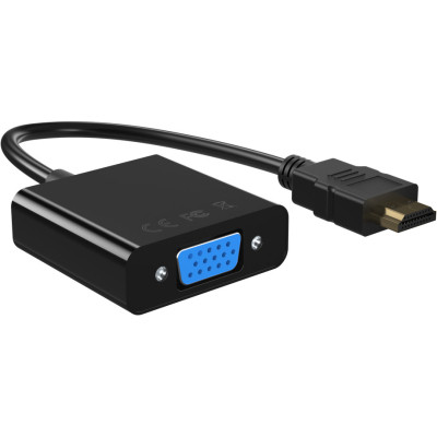 Перехідник HDMI to VGA 0.15m Essager (EZJHV-HY01) Вінниця - фото 2
