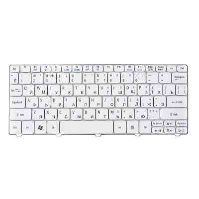 Клавиатура ноутбука Acer Aspire One 521/eMachines 350 белый, без фрейма (KB312641) Винница