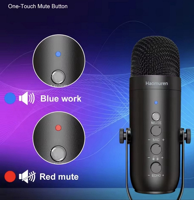 Игровой микрофон ‼️ + кранштейн ‼️ + студийная версия. Харьков - изображение 3