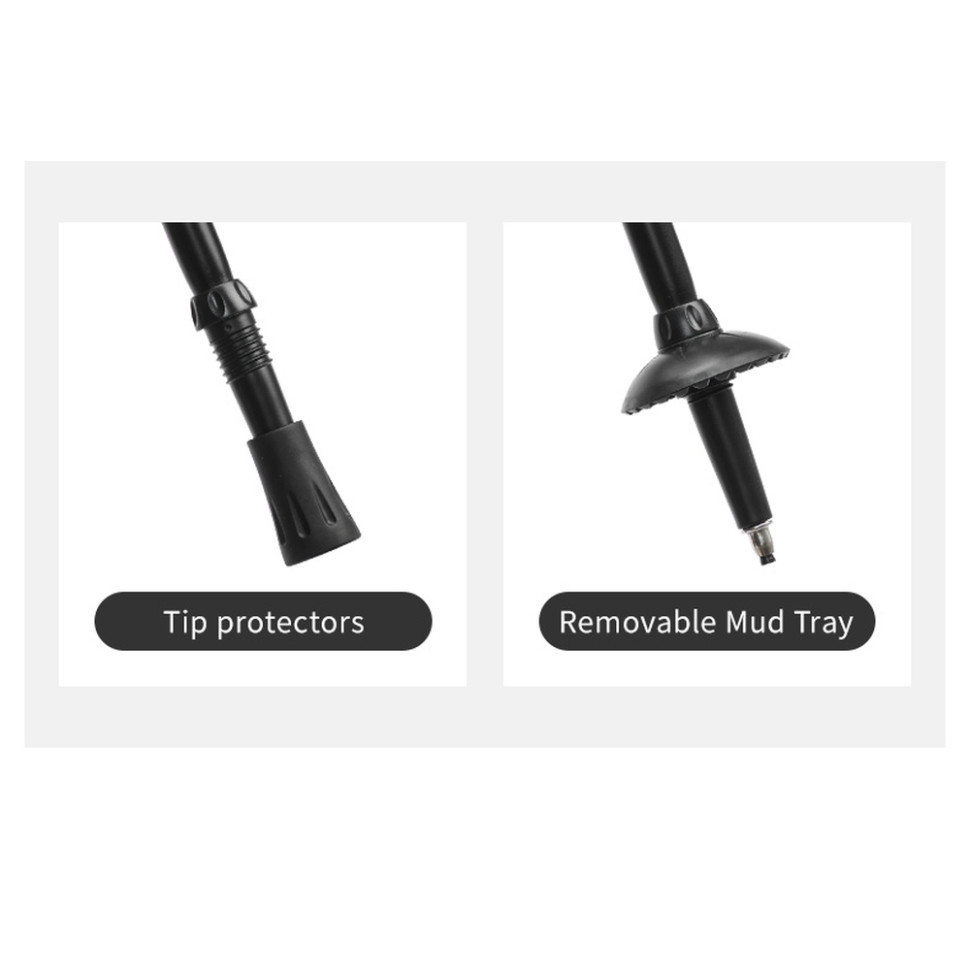 Трекінгова палиця 3-сек. Naturehike CNK2550DS010, 55-120 см, алюміній, зелена Київ - фото 2