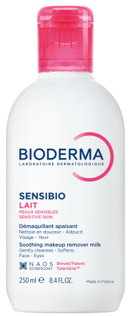 Біодерма Сенсібіо очисне молочко для чутливої шкіри Bioderma Sensibio Lait 250 мл Дніпро