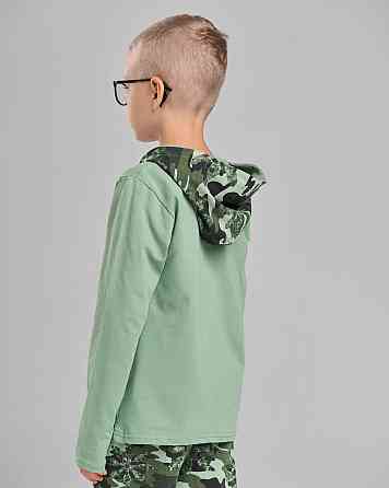 Пижама подростковая комплект со штанами с капюшоном на мальчика Tom John 89909 Киев