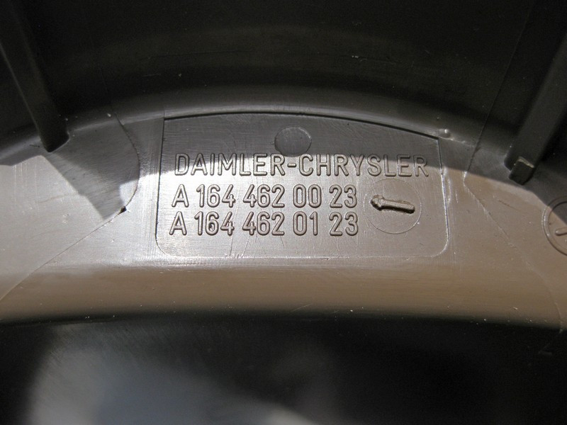 Mercedes-Benz  A1644620023 1A28 Пластикове облицювання рульової колонки коричнева ML W164 GL X164 Одеса - фото 4