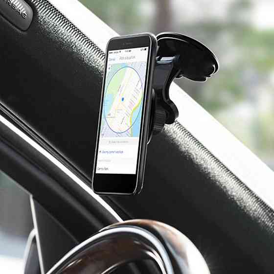 Магнитный держатель для телефона в машину на присоске SBR Киев