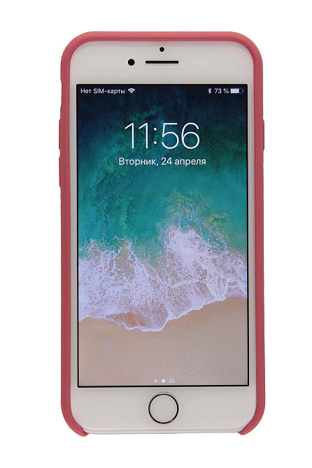 Чехол-накладка Silicone Case для iPhone 7/8 Camellia Киев - изображение 2