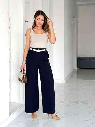 Широкие брюки палаццо 