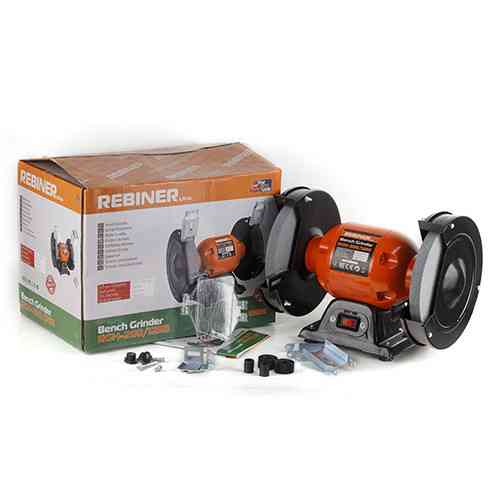 Точило Rebiner RGH-1250 – 2950 об/хв, диск 200 мм, потужність 350 Вт Львів