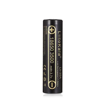 Аккумулятор LiitoKala Lii-35A-PCB 18650 3500mAh Li-ion 3.7V (с защитой) Черный Киев