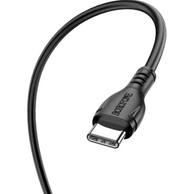 Дата кабель USB-C to USB-C 1.0m 60W Triumph BX51 black BOROFONE (6931474751669) Винница - изображение 3