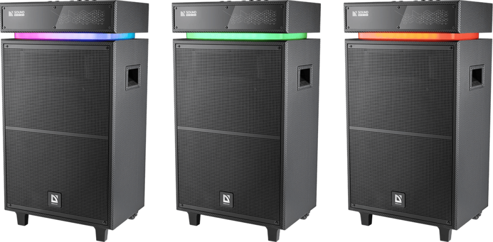 Портативна акустика Defender Sound Factory 140Вт Black (65093) (7151834) Київ - фото 2