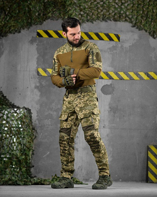 Летний тактический костюм AMAZONKA пиксель  ДЛ6495 Одесса - изображение 3