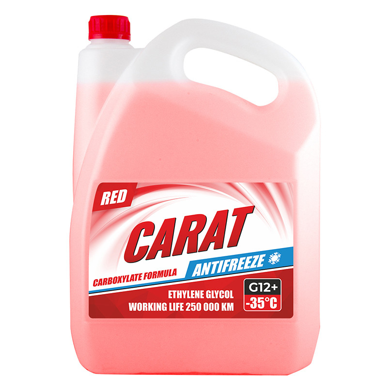 Антифриз Carat Red G12+ червоний готовий 9кг Львів - фото 1