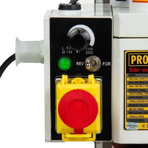 Фрезерний верстат Procraft VMM1100 (550 Вт) – Професійний інструмент для металу, гарантія 36 міс Львів - фото 6