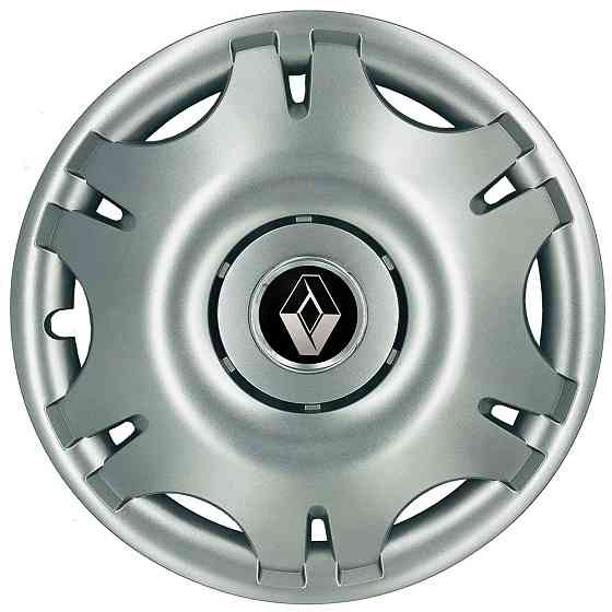 Автомобильные модельные колпаки R16 Renault 402 4шт, SJS, серебряные Киев