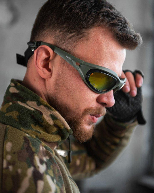 Тактические очки Daisy С5 oliva РТ6263 Одеса - фото 4