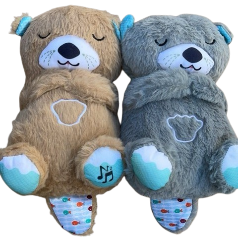 Мягкая игрушка-ночник с функцией дыхания Сказочные сны Выдры Одесса - изображение 1