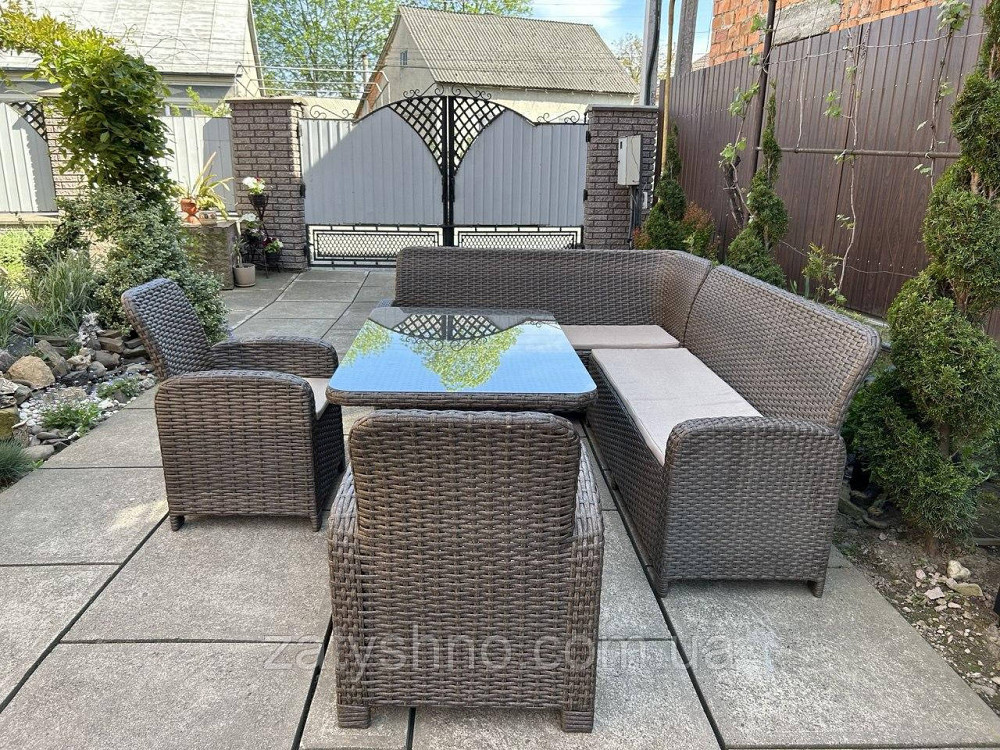 Плетені меблі вуличні Київ - фото 10