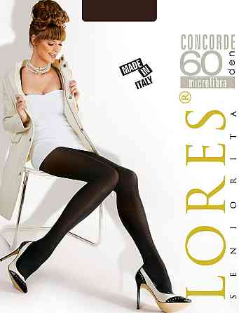 Колготки жіночі Lores concorde 60 den чорний 4 Київ