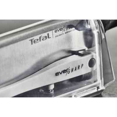 Кухонний ніж Tefal Eversharp, 16.5см, з чохол-точило нержавіюча сталь, чорний (K2569004) Вінниця